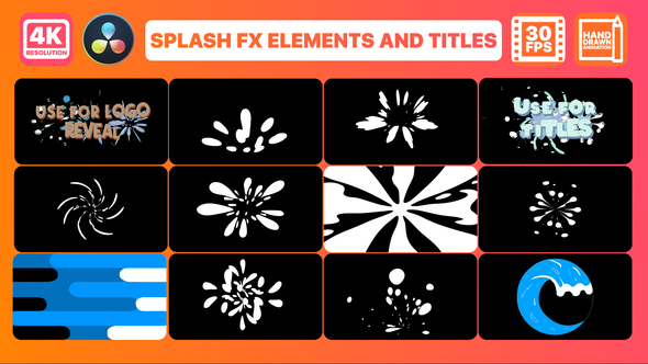 Splash FX Pack for DaVinci Resolve