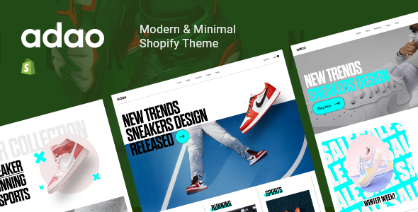 Adao – Modern & Minimal Shopify Theme