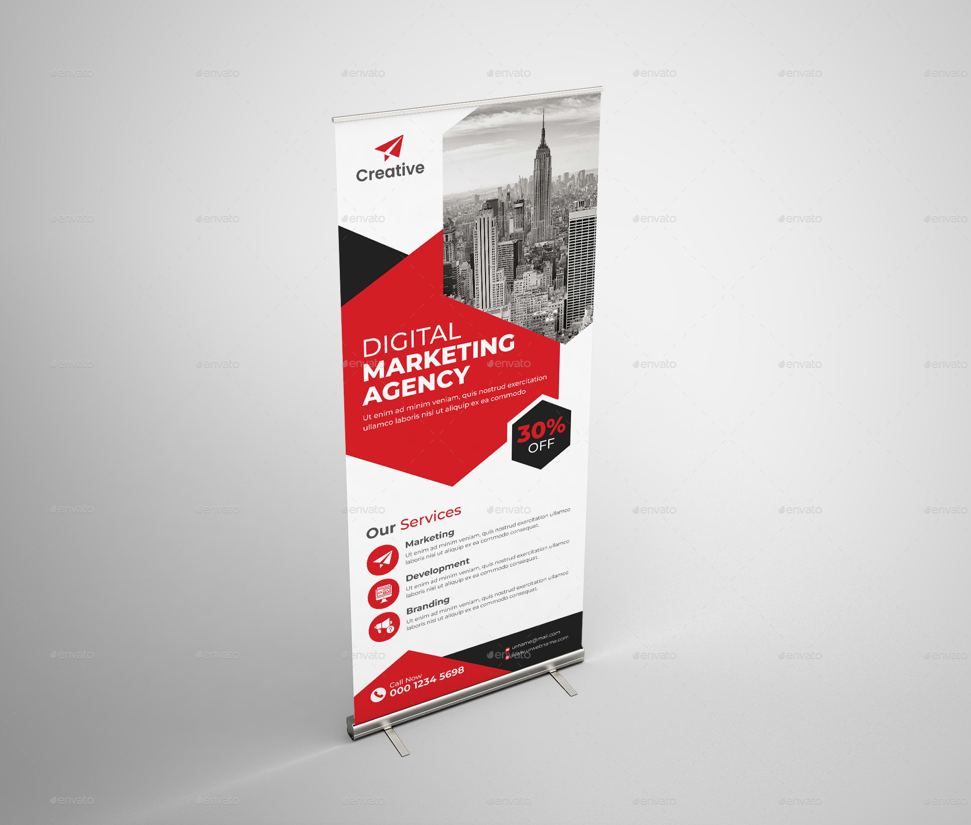 Roll Up Banner, Print Templates | GraphicRiver