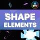 Shapes Elements | DaVinci Resolve - VideoHive Item for Sale
