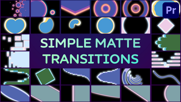 Simple Matte Transitions | Premiere Pro MOGRT