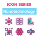 60 Nanotechnology Icons | Crayons Series