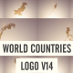 World Countries Logo &amp; Titles V14 - VideoHive Item for Sale