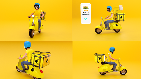 Delivery Service / Food Scooter
