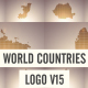 World Countries Logo &amp; Titles V15 - VideoHive Item for Sale