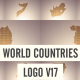 World Countries Logo &amp; Titles V17 - VideoHive Item for Sale