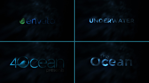 Underwater Logo Title Reveal