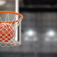 Basketball ball scoring the winning  points on basketball net hoop on basketball arena. - PhotoDune Item for Sale
