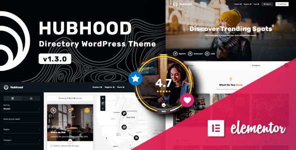 Hubhood - Directory & Listing WordPress Theme