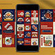 Red Japanese Food Instagram Pack