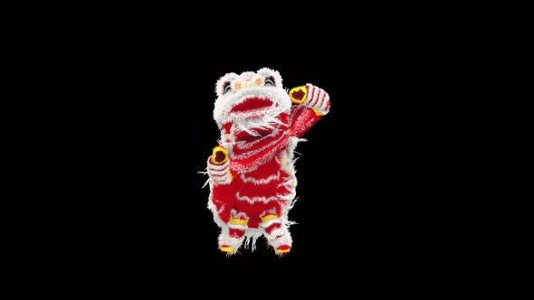 39 Chinese New Year Lion Dancing 4K alt