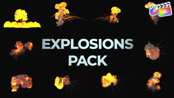 Realistic Explosions Pack for FCPX