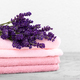 Stack of pink towels - PhotoDune Item for Sale
