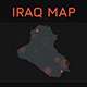 Iraq Map and HUD Elements - VideoHive Item for Sale
