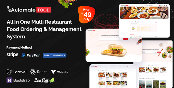 AutomateFood – Multi Restaurant & POS Management SaaS Application