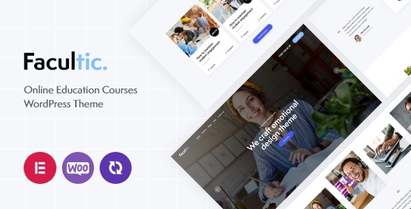 Facultic – Online Education Courses WordPress Theme