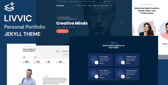 Livvic - Personal Portfolio Jekyll Theme