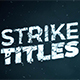 Action Strike Titles - VideoHive Item for Sale