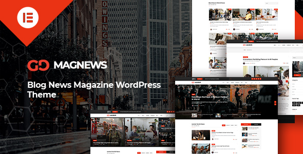 Gmag - Blog News Magazine WordPress Theme