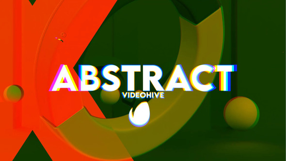 3d Abstract Intro V 2.0