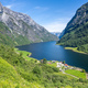 View to the famous Naeroyfjord in Norway - PhotoDune Item for Sale