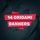 14 Origami Banners - VideoHive Item for Sale