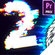 Countdown Glitch Logo For Premiere Pro MOGRT - VideoHive Item for Sale