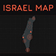 Israel Map and HUD Elements - VideoHive Item for Sale