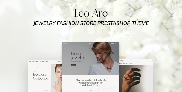 Leo Aro – Creative Luxury Jewelry Store Prestashop Theme