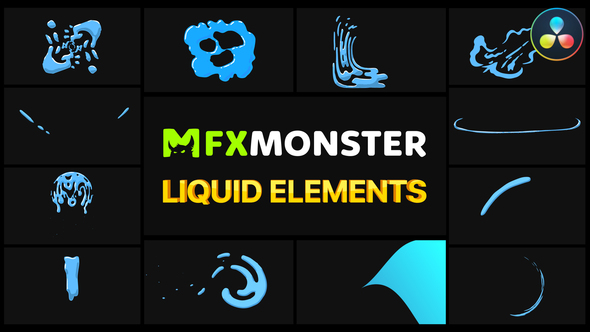 Liquid Elements | DaVinci Resolve