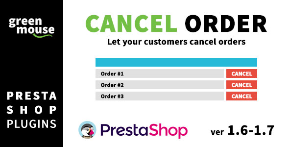 PrestaShop Cancel Order by customer
