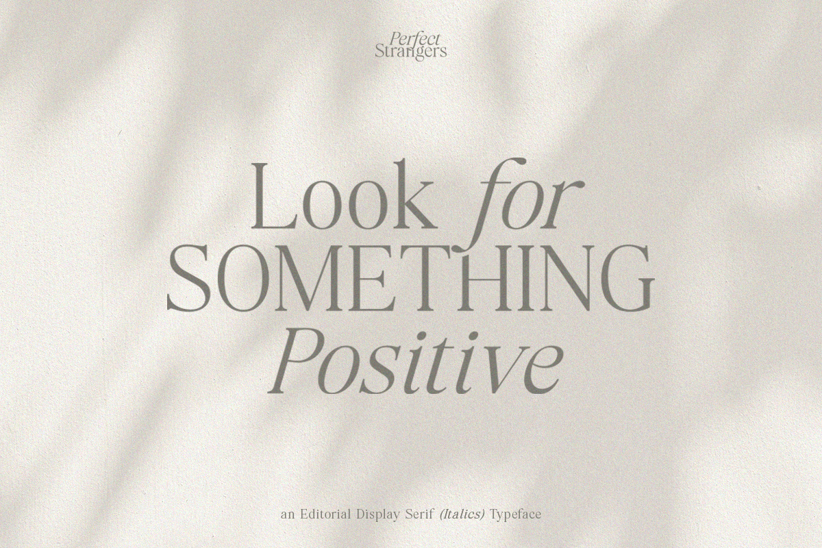 Perfect Strangers, Fonts | GraphicRiver