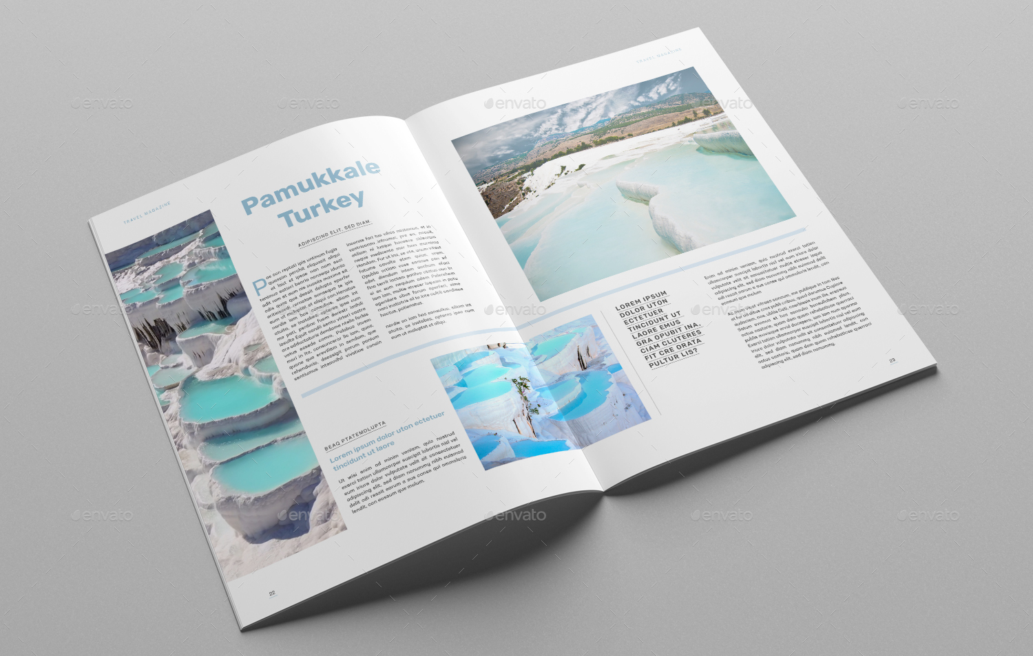 Travel Magazine, Print Templates | GraphicRiver