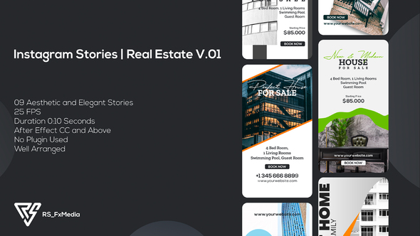 Instagram Stories | Real Estate V.01 | Suite 32