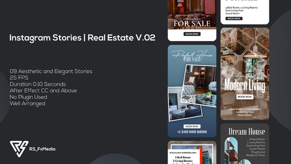 Instagram Stories | Real Estate V.02 | Suite 33
