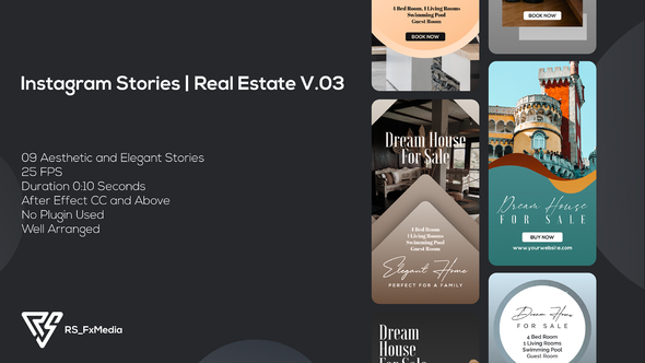 Instagram Stories | Real Estate V.03 | Suite 34
