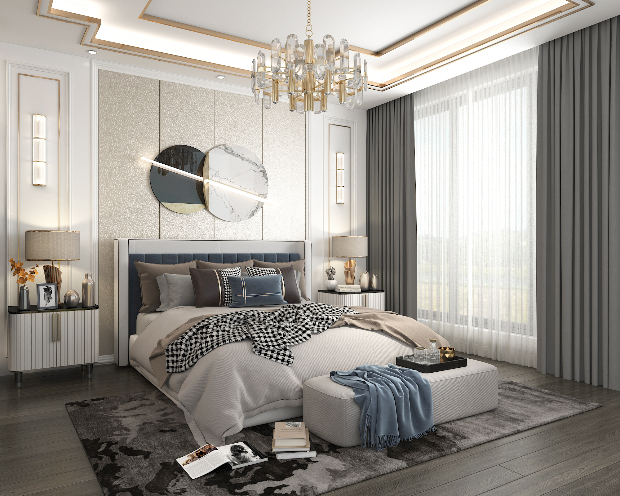 Luxury Bedroom Interior Scene 2 by nhattuankts  3DOcean