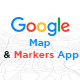 Google Map & Markers Flutter App