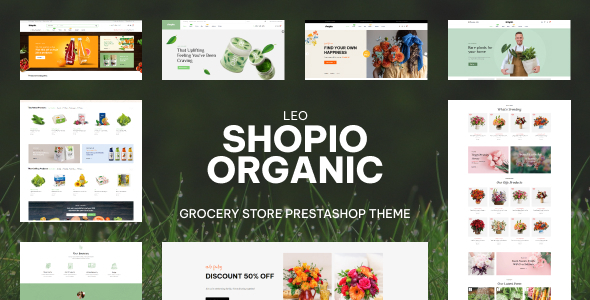Leo Shopio Organic – Grocery Store Prestashop Theme