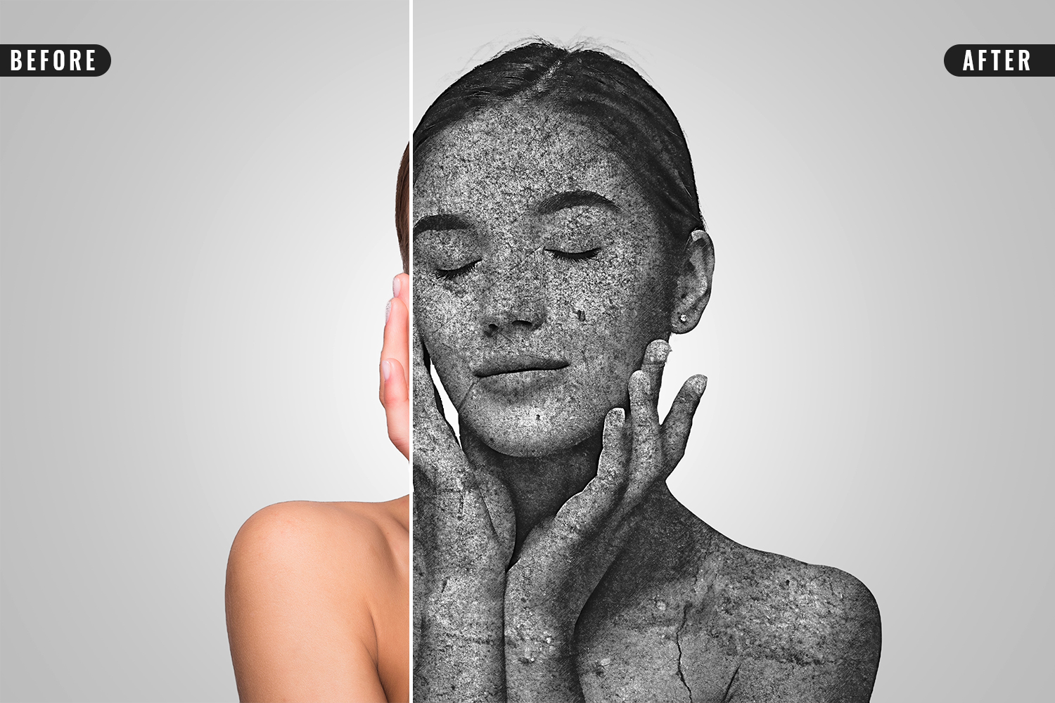 Photo To Statue Effect, Addons GraphicRiver