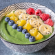 Bowl of avocado spinach smoothie - PhotoDune Item for Sale