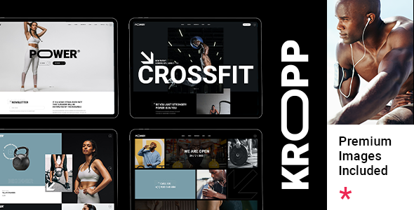 Kropp – Fitness and Gym Theme