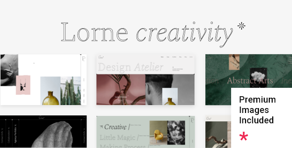 Lorne – Creative Portfolio Theme
