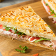 Homemade Pizza Turkey Wedgie Sandwich - PhotoDune Item for Sale