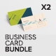 Business Card Bundle - 2in1