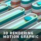 Abstract 3d Rendering Motion Graphic Geometric Background - VideoHive Item for Sale
