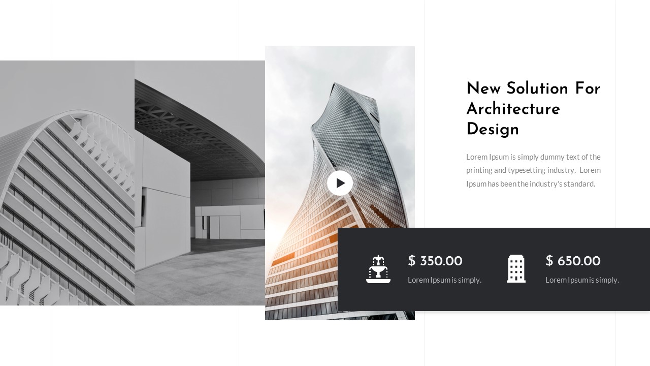 Architectura – Architecture PowerPoint Template, Presentation Templates