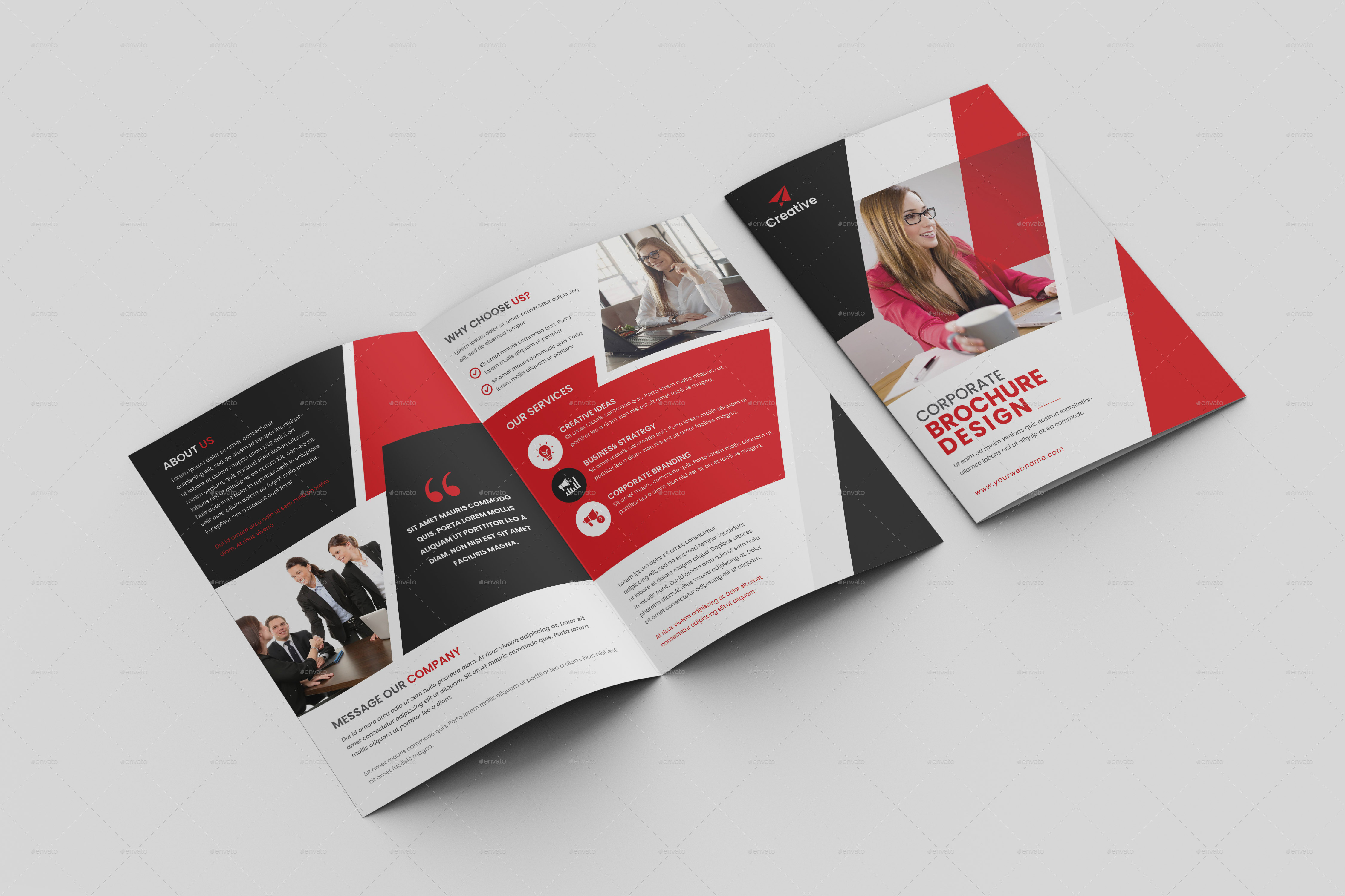 Bifold Brochure, Print Templates | GraphicRiver