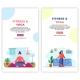 Fitness and Yoga Animation Instagram Story Template