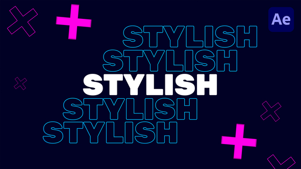 Stylish Typography Intro